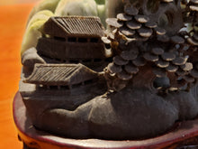 Load image into Gallery viewer, Vintage Carved Jade Stone - Village and Mountain Scene