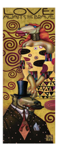 Load image into Gallery viewer, Markus Pierson &quot;Love Awaits the Brave&quot; Hand Signed Limited Ed Serigraph Canvas Framed, 2005