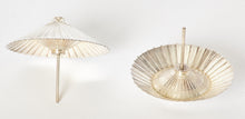 Load image into Gallery viewer, Sterling Silver Okubo Brothers Umbrella Salt And Pepper Shakers