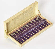 Load image into Gallery viewer, Japanese Sterling Silver Cocktail Picks Set of 12